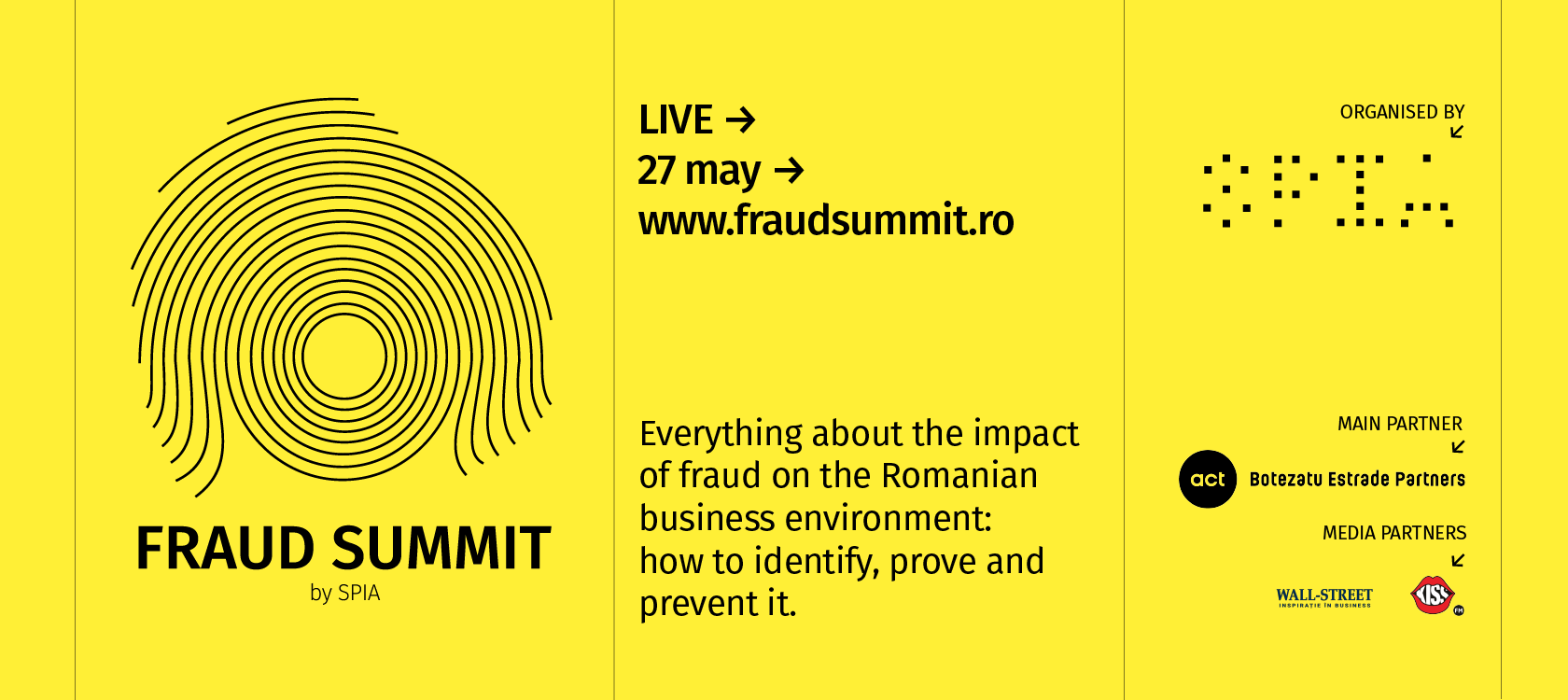 Banner image about FRAUD SUMMIT, an event taking place on 27 May 2021